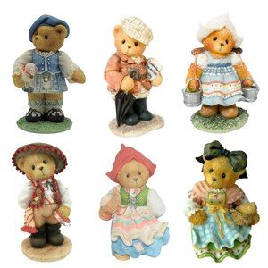 *New In Box* Cherished Teddies European Special Bundle of 6